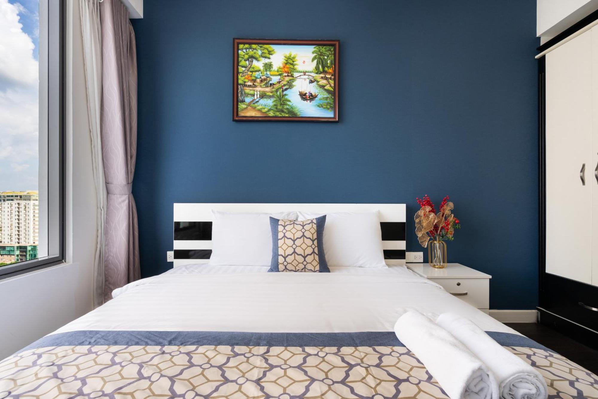 Rivergate Residence - Goby Home - Lux Apartment, Near Ben Thanh Ho Şi Min Dış mekan fotoğraf