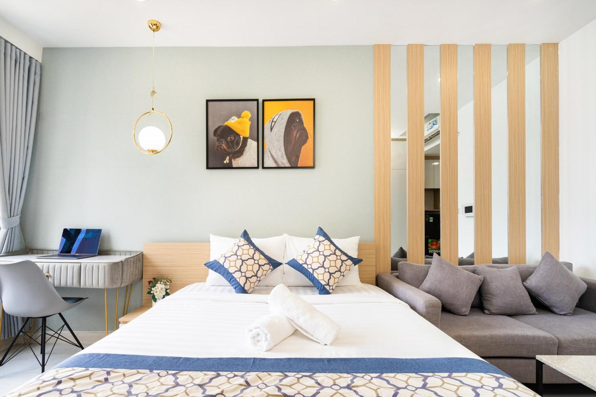 Rivergate Residence - Goby Home - Lux Apartment, Near Ben Thanh Ho Şi Min Dış mekan fotoğraf