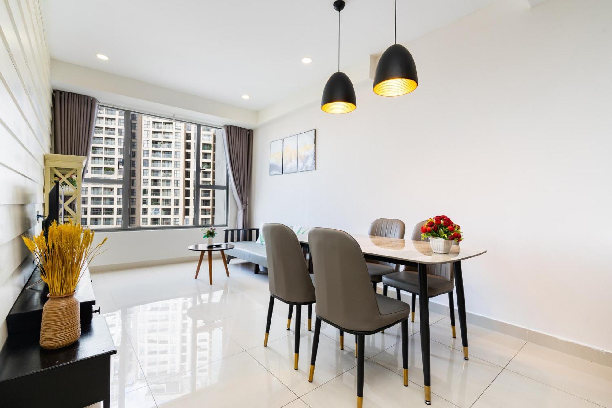 Rivergate Residence - Goby Home - Lux Apartment, Near Ben Thanh Ho Şi Min Dış mekan fotoğraf