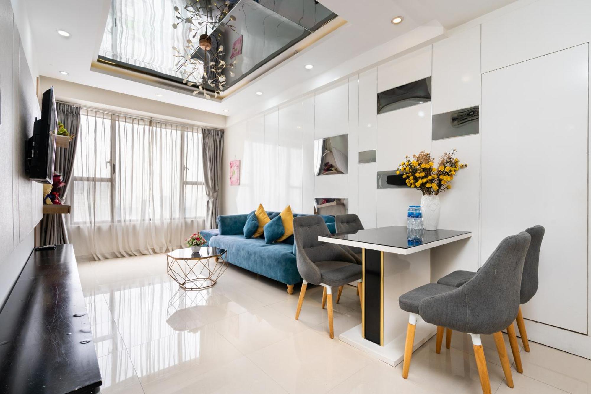 Rivergate Residence - Goby Home - Lux Apartment, Near Ben Thanh Ho Şi Min Dış mekan fotoğraf