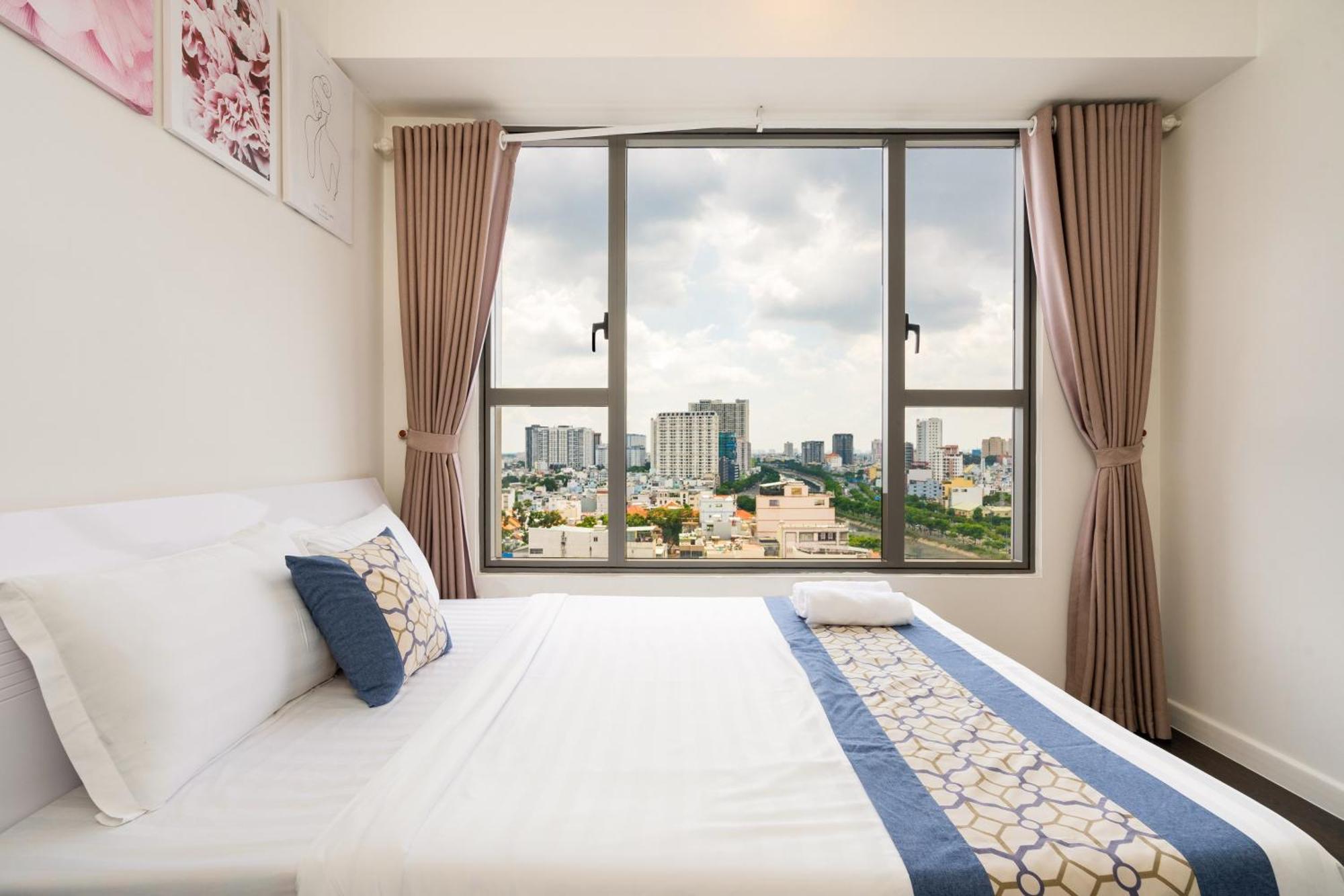 Rivergate Residence - Goby Home - Lux Apartment, Near Ben Thanh Ho Şi Min Dış mekan fotoğraf