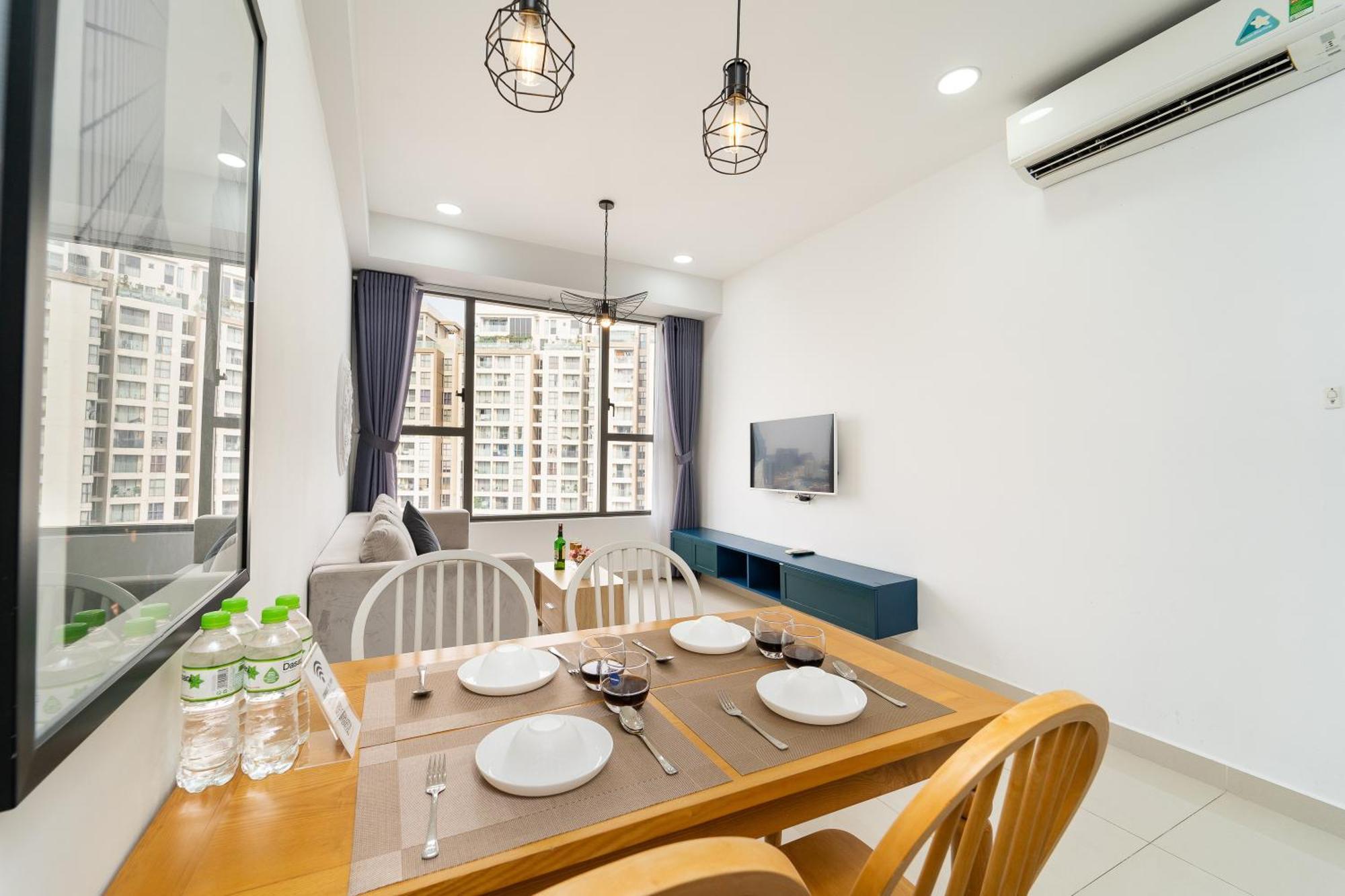 Rivergate Residence - Goby Home - Lux Apartment, Near Ben Thanh Ho Şi Min Dış mekan fotoğraf