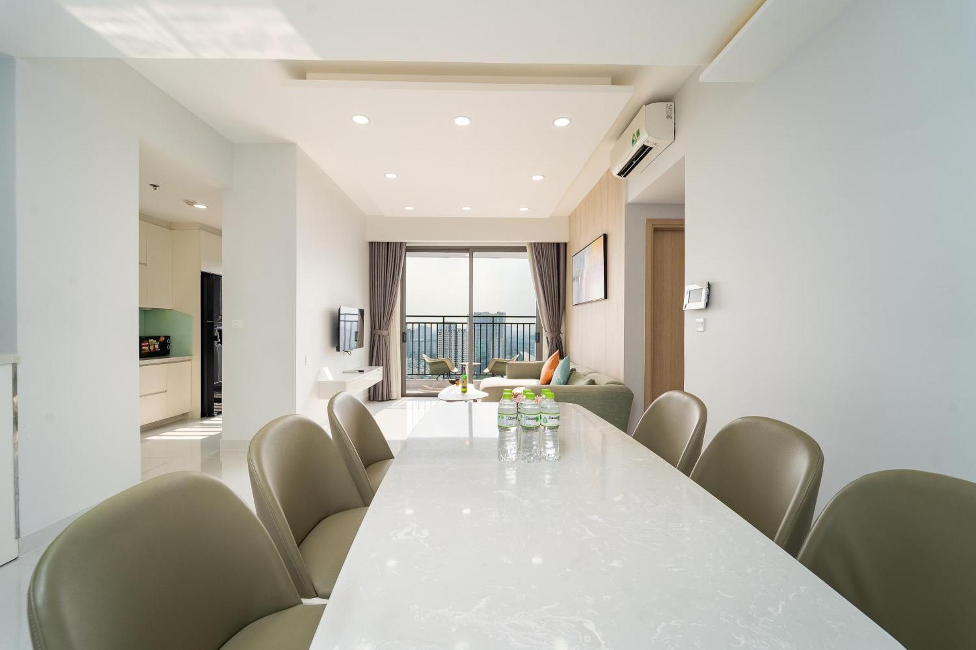 Rivergate Residence - Goby Home - Lux Apartment, Near Ben Thanh Ho Şi Min Dış mekan fotoğraf
