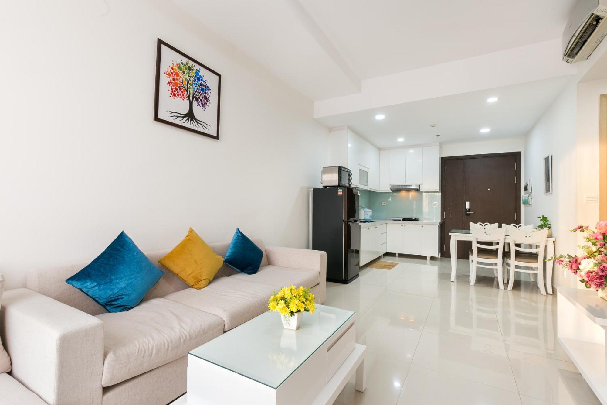Rivergate Residence - Goby Home - Lux Apartment, Near Ben Thanh Ho Şi Min Oda fotoğraf