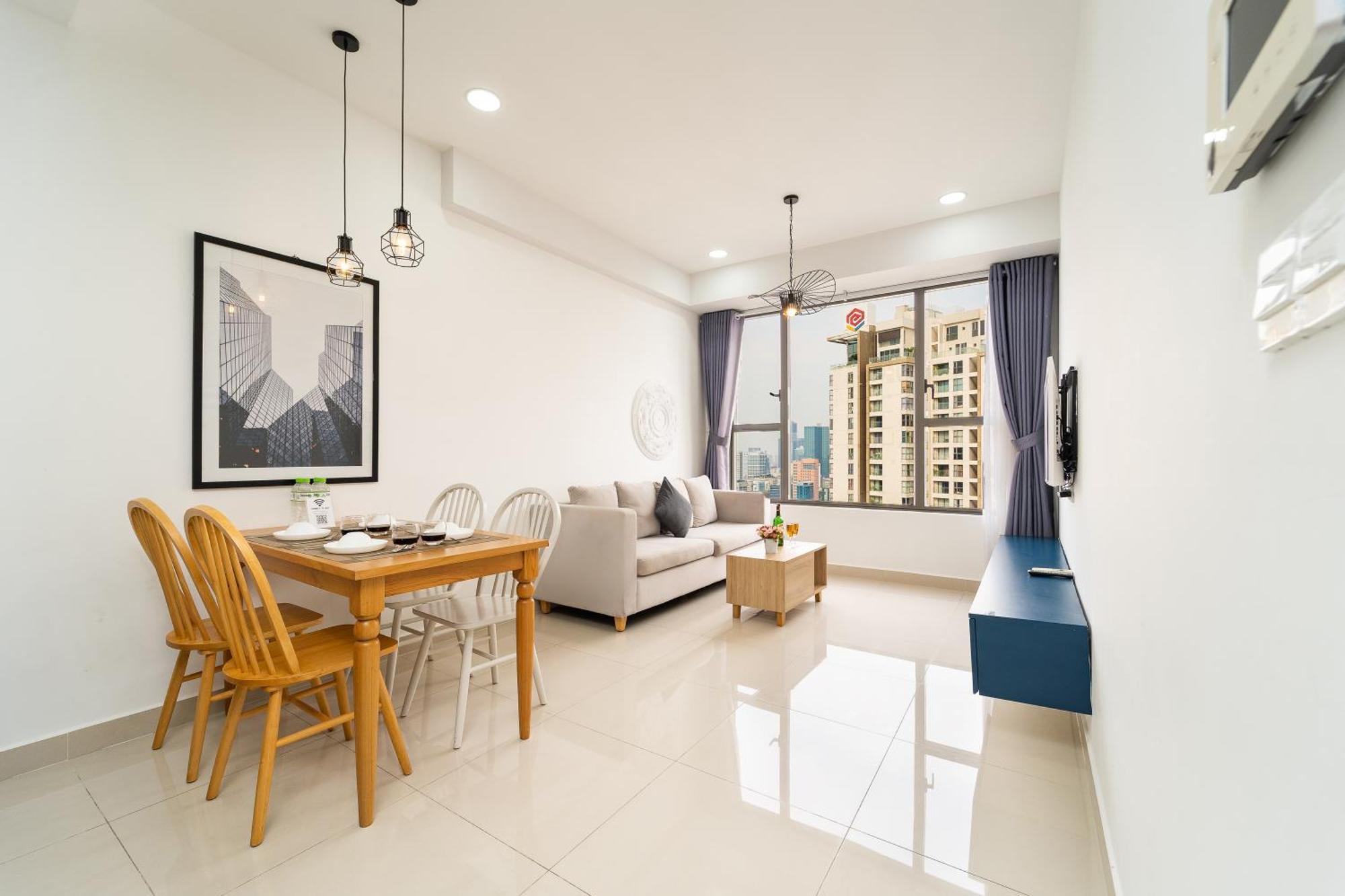 Rivergate Residence - Goby Home - Lux Apartment, Near Ben Thanh Ho Şi Min Dış mekan fotoğraf